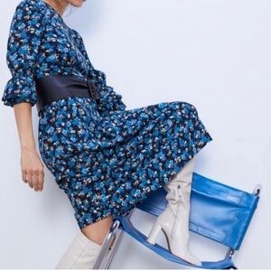 Zara pretty floral dress